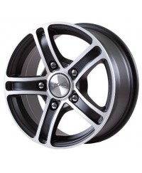 Скад Трофи матовый алмаз R15 W6.5 PCD5x139.7 ET40 DIA98.5